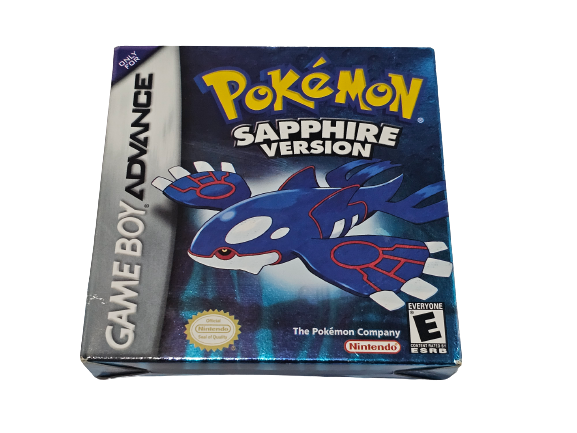 Pokemon Sapphire Zafiro Completo (CiB) Nintendo Game Boy Advance