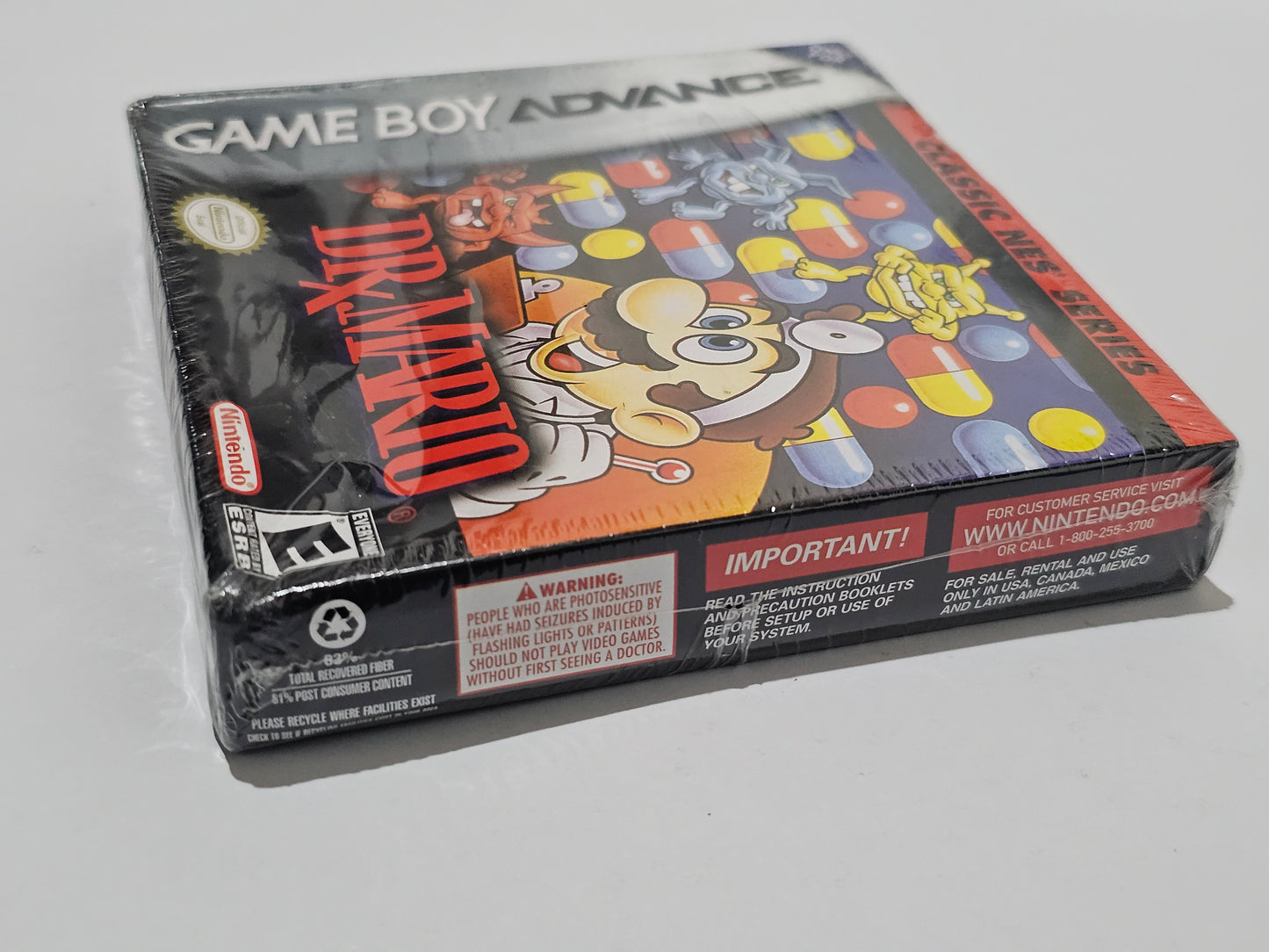 Dr Mario (Classic NES Series) Nuevo / Sellado Nintendo Game Boy Advance
