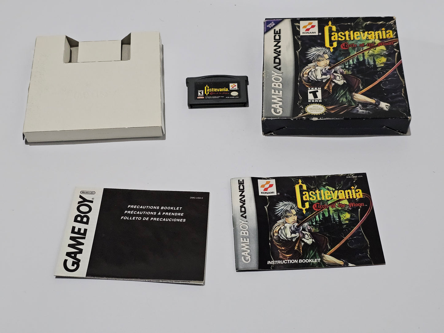 Castlevania Circle of the moon Completo (CiB) Nintendo Game Boy Advance
