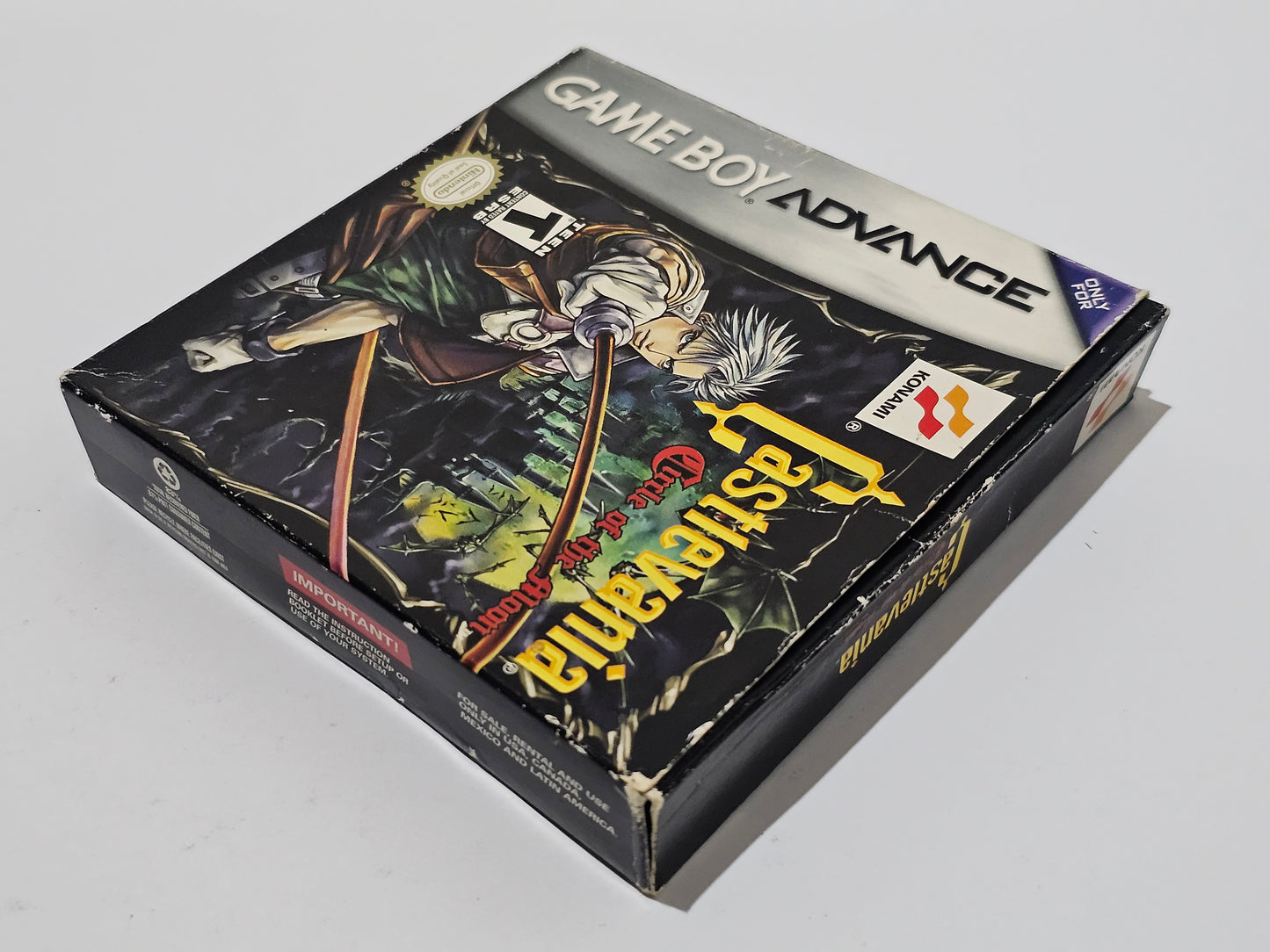 Castlevania Circle of the moon Completo (CiB) Nintendo Game Boy Advance