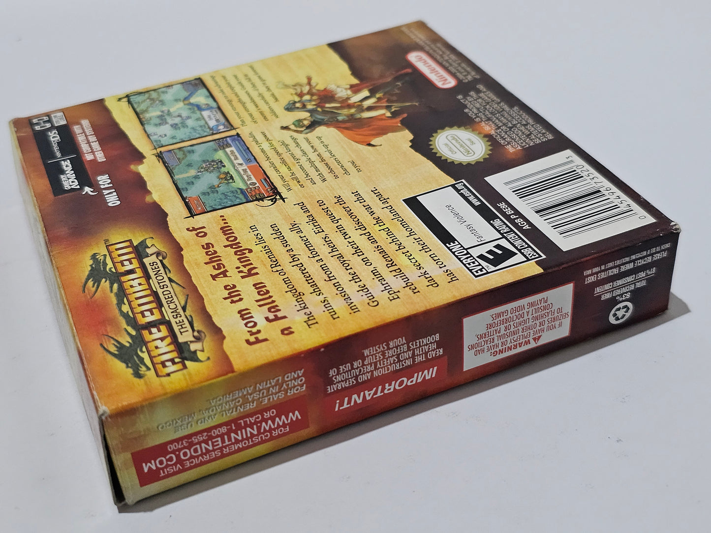 Fire Emblem The Sacred Stones Completo (CiB) Nintendo Game Boy Advance