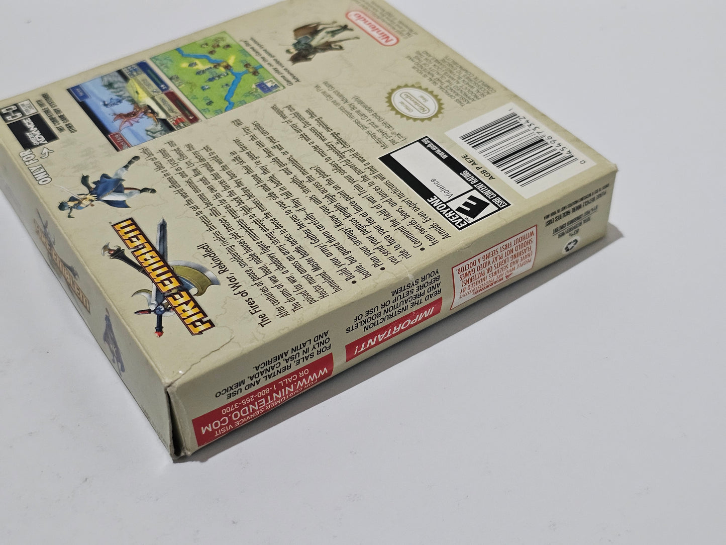 Fire Emblem Completo (CiB) Nintendo Game Boy Advance
