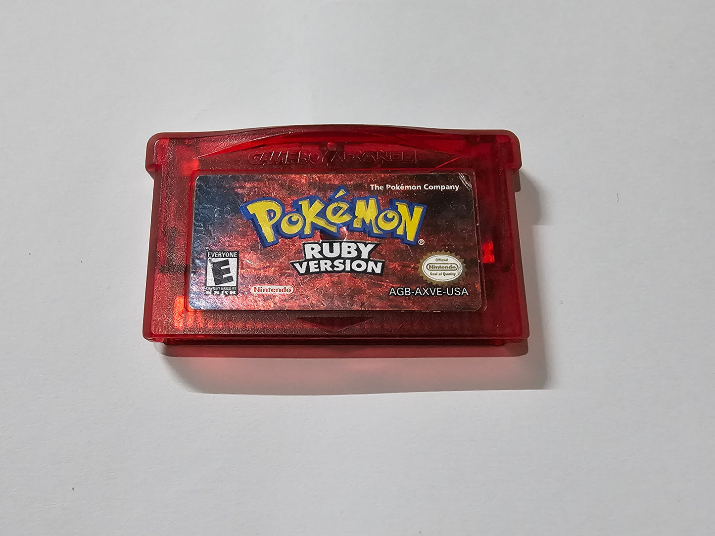 Pokemon Ruby Solo Cartucho (Loose) Nintendo Game Boy Advance