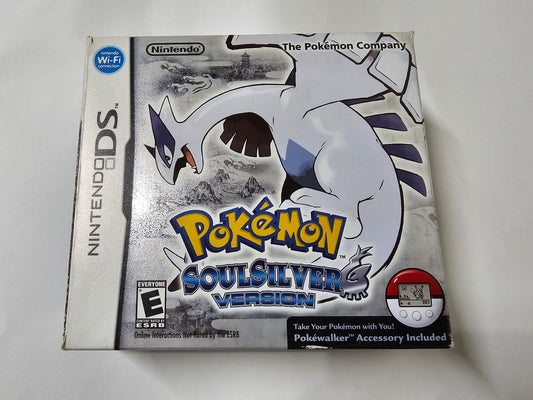 Pokemon SoulSilver Version Pokewalker Completo (CiB) Nintendo DS