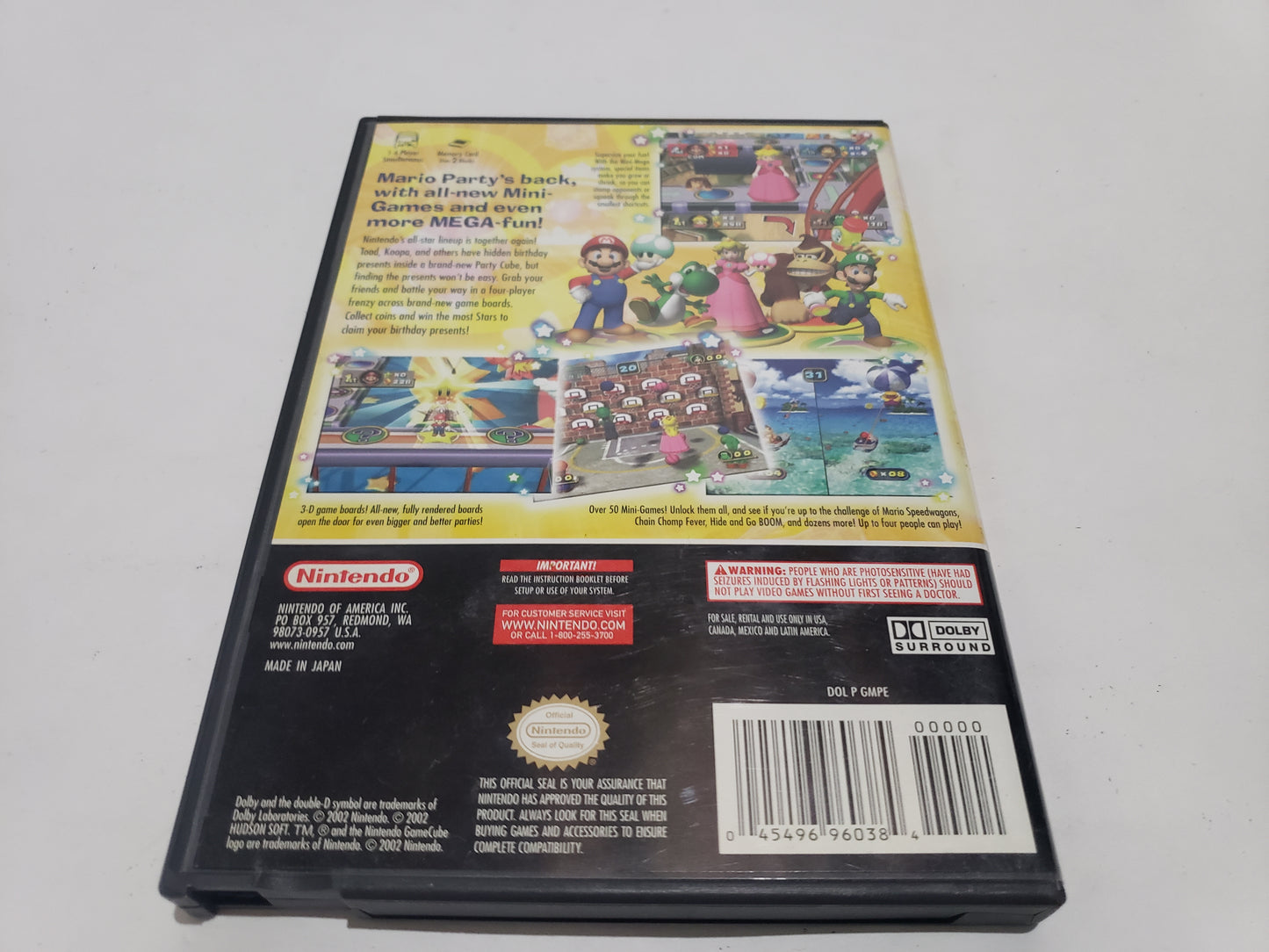 Mario Party 4 Completo (CiB) Nintendo Gamecube