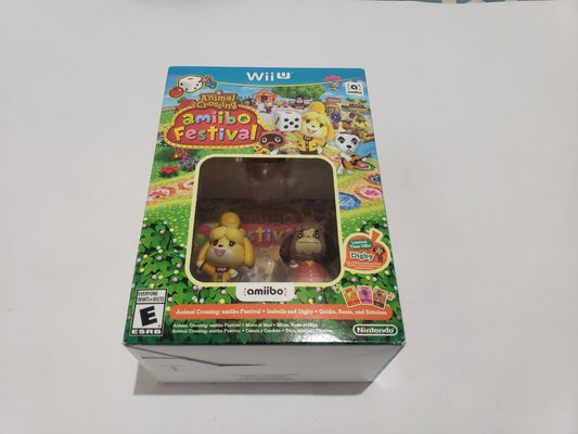 Animal Crossing Amiibo Festival Nuevo / Sellado Nintendo Wii U