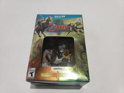 Zelda Twilight Princess Amiibo Wolf Link Bundle Nuevo / Sellado Nintendo Wii U