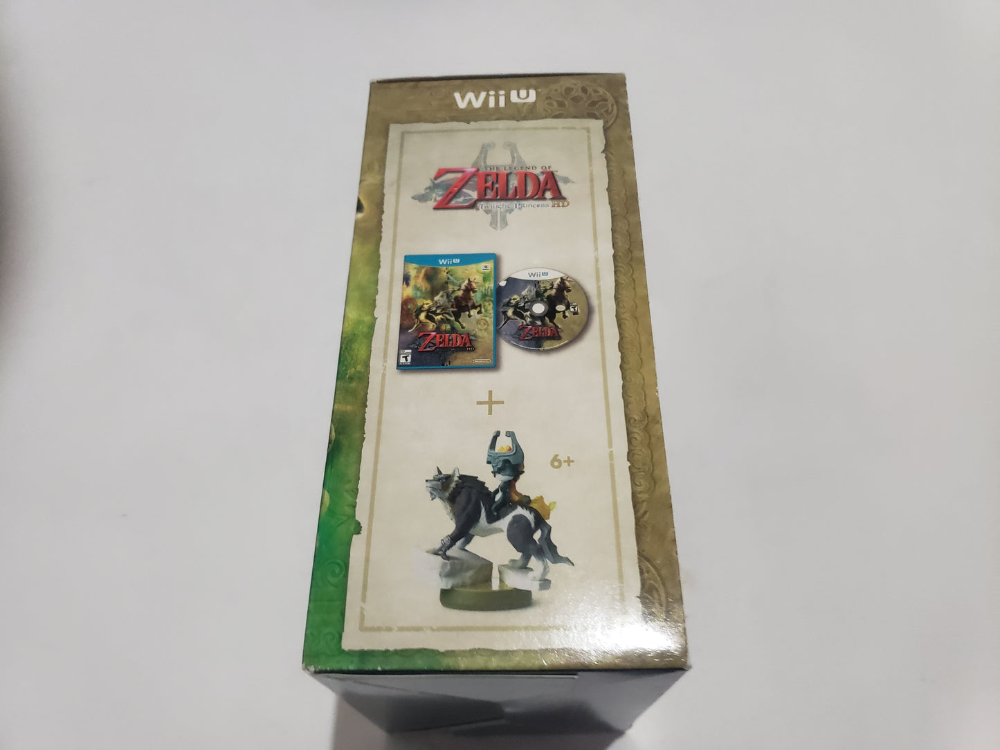 Zelda Twilight Princess Amiibo Wolf Link Bundle Nuevo / Sellado Nintendo Wii U