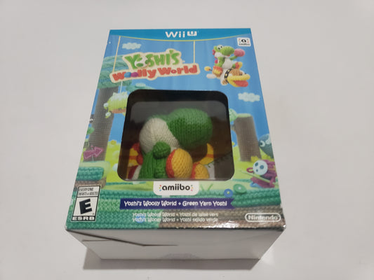 Yoshi Woolly World Amiibo Bundle Nuevo / Sellado Nintendo Wii U