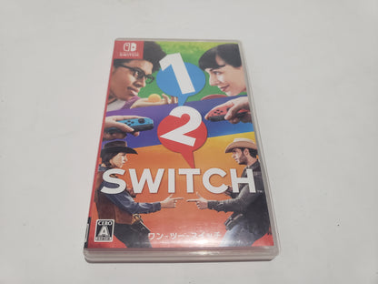 1 2 Switch Nintendo Switch Versión Japonesa Idioma Inglés