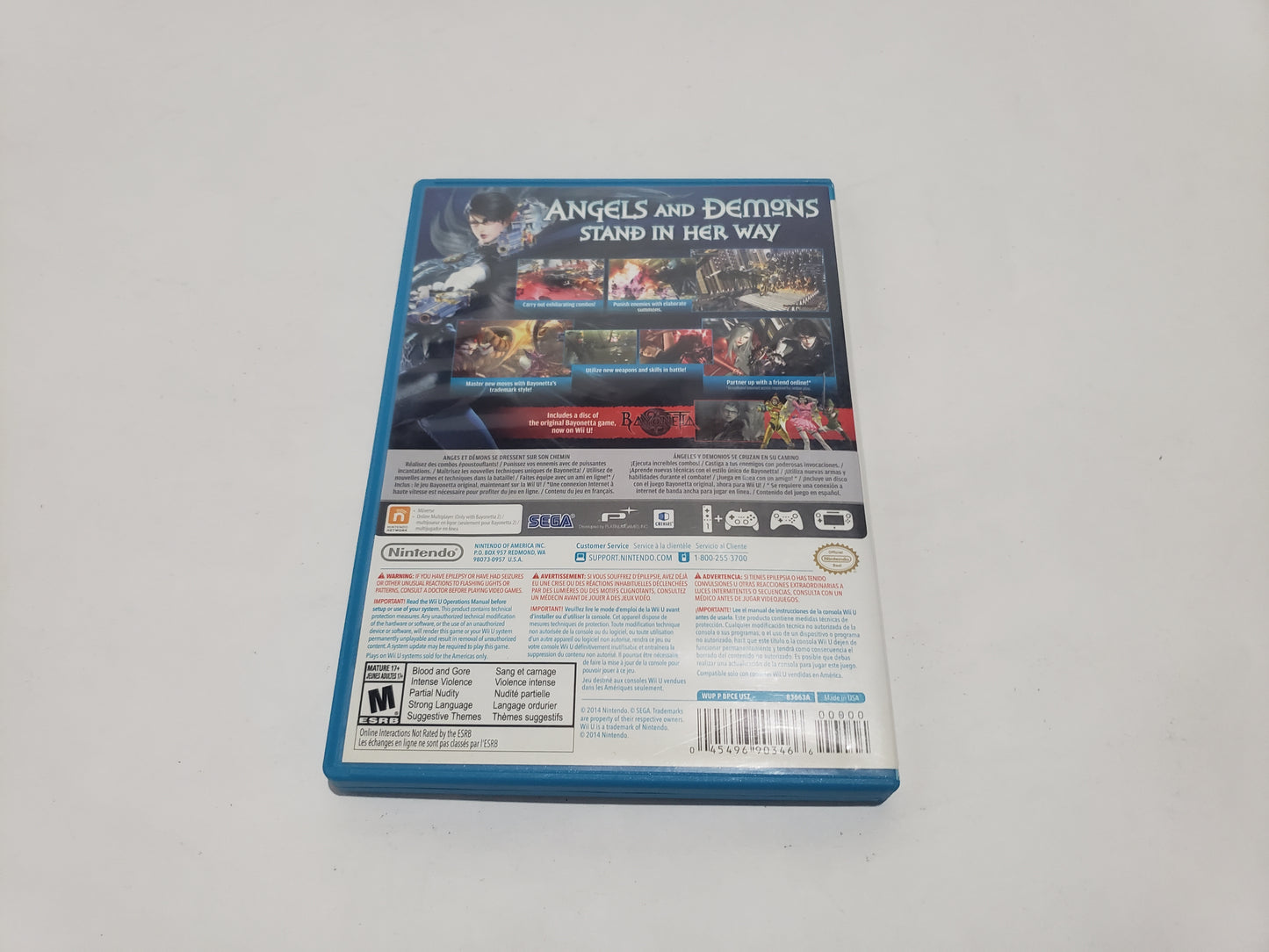 Bayonetta 1+2 Completo (CiB) Nintendo Wii U