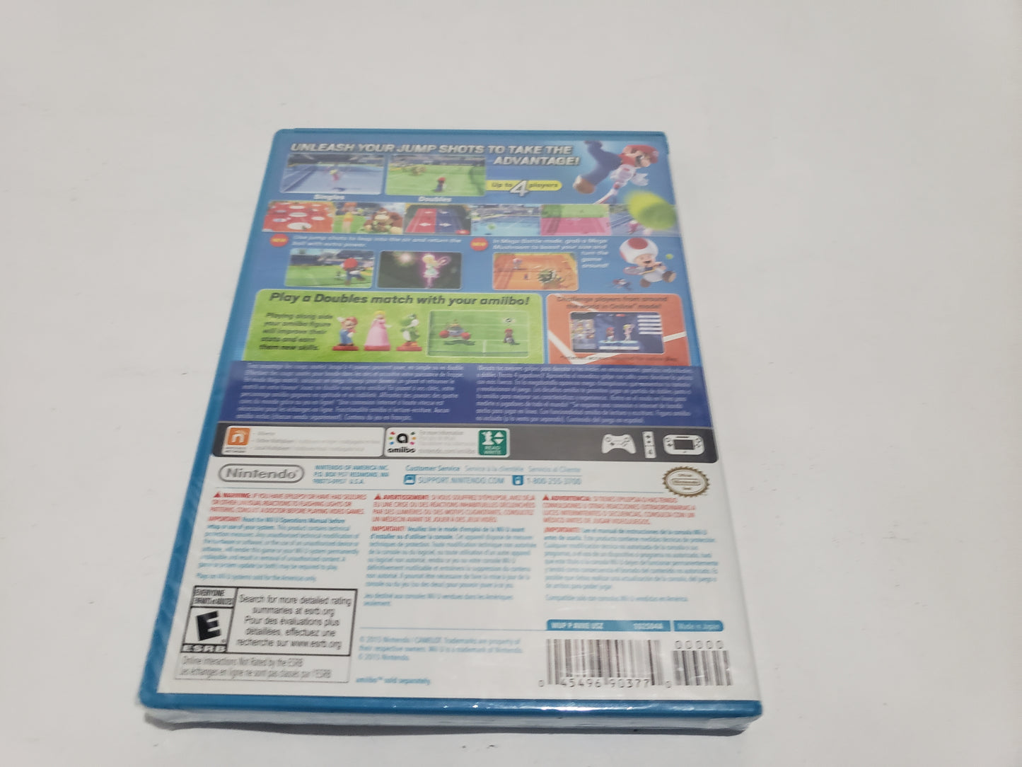 Mario Tennis Ultra Smash Nuevo / Sellado Nintendo Wii U