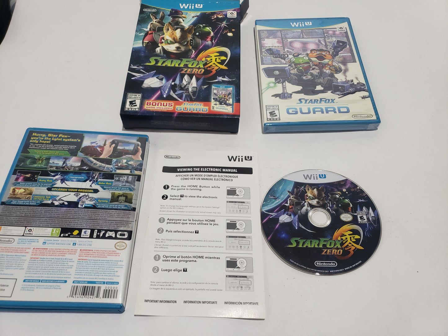 Star Fox Zero Bundle Completo (CiB) Nintendo Wii U