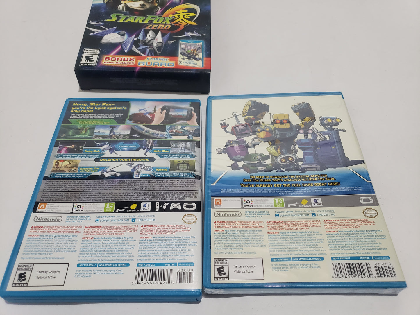 Star Fox Zero Bundle Completo (CiB) Nintendo Wii U