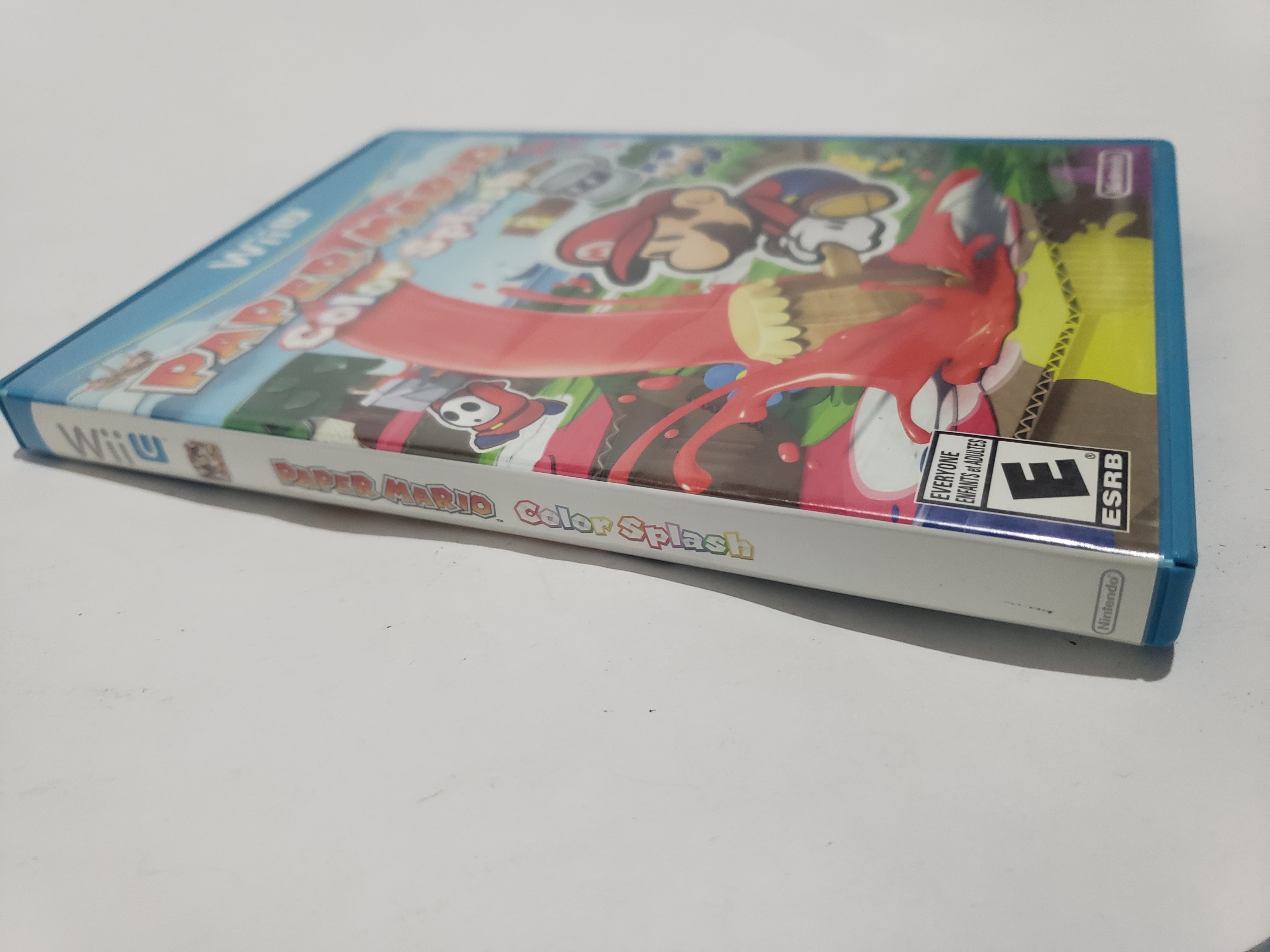 Paper Mario Color Splash for Nintendo Wii purchases U (CIB)