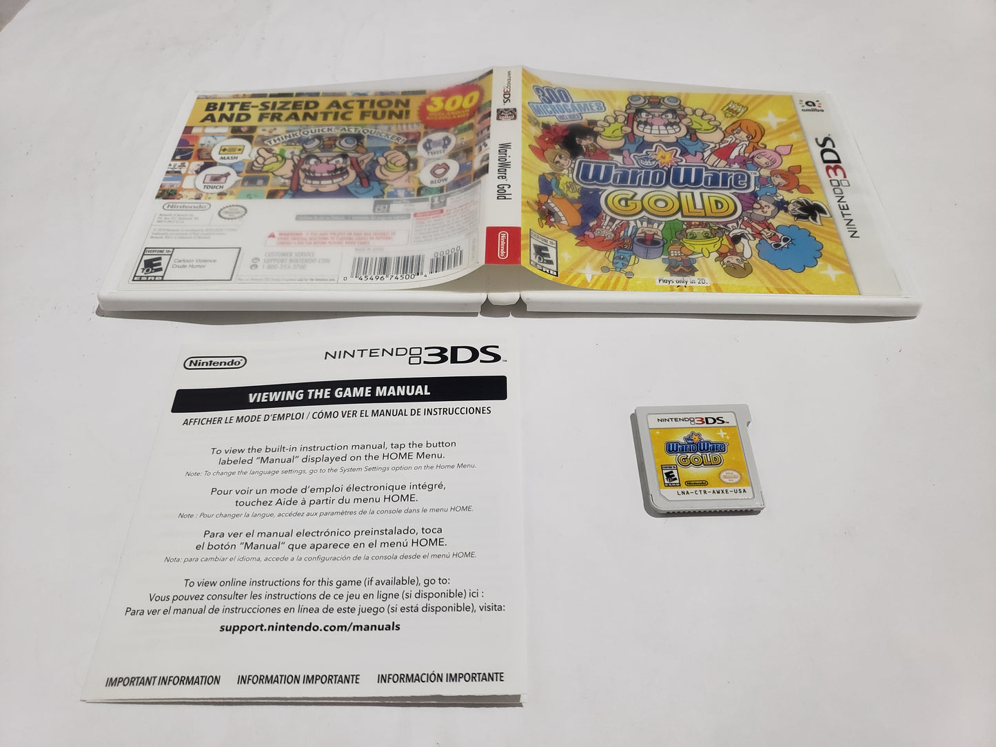 Wario Wold Gold Completo (CiB) Nintendo 3DS