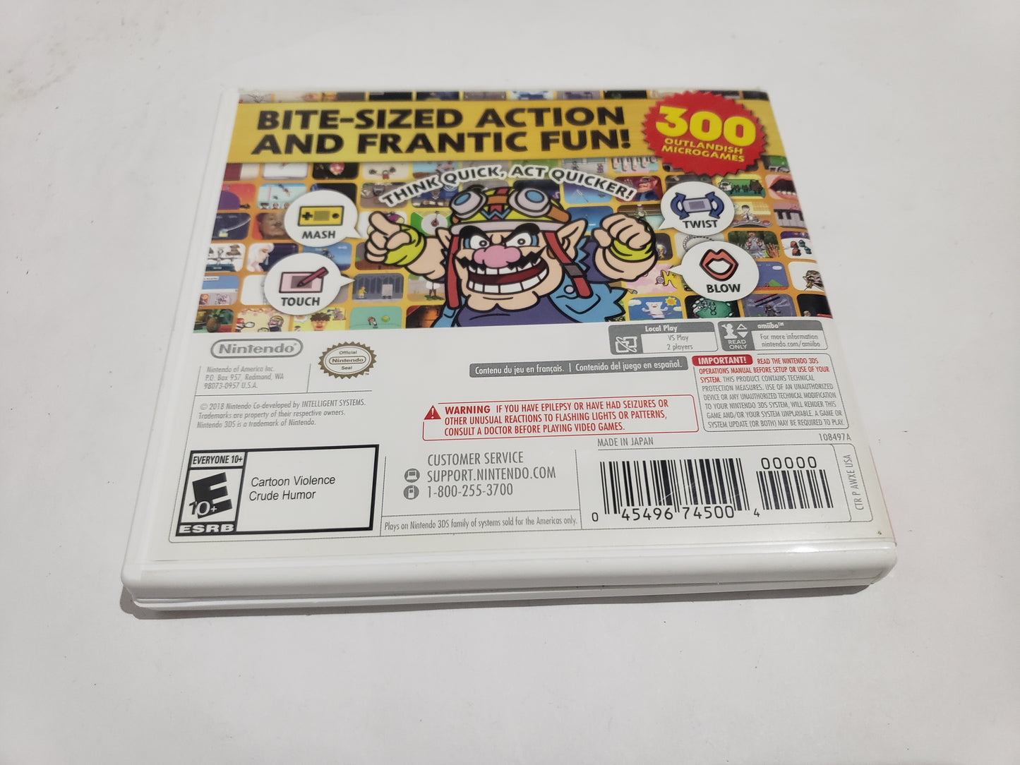 Wario Wold Gold Completo (CiB) Nintendo 3DS