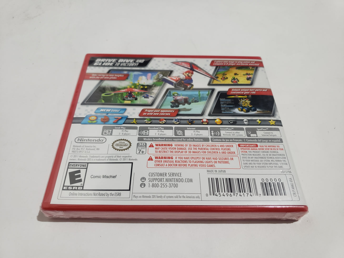 Mario Kart 7 Nuevo / Sellado Nintendo 3DS