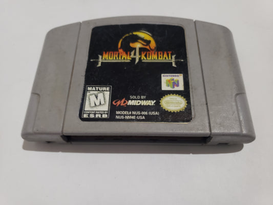 Mortal Kombat 4 Solo Cartucho (Loose) Nintendo 64