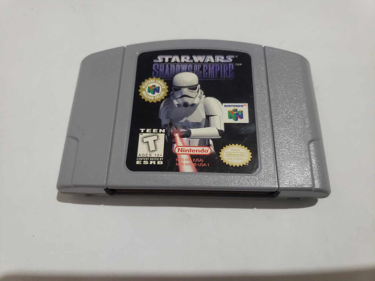 Star Wars Shadows of the Empire Solo Cartucho (Loose) Nintendo 64