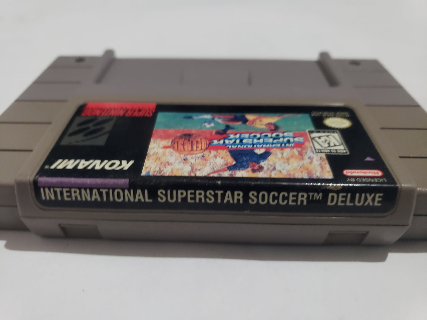 International Superstar Soccer Deluxe Solo Cartucho (Loose) Super Nintendo SNES