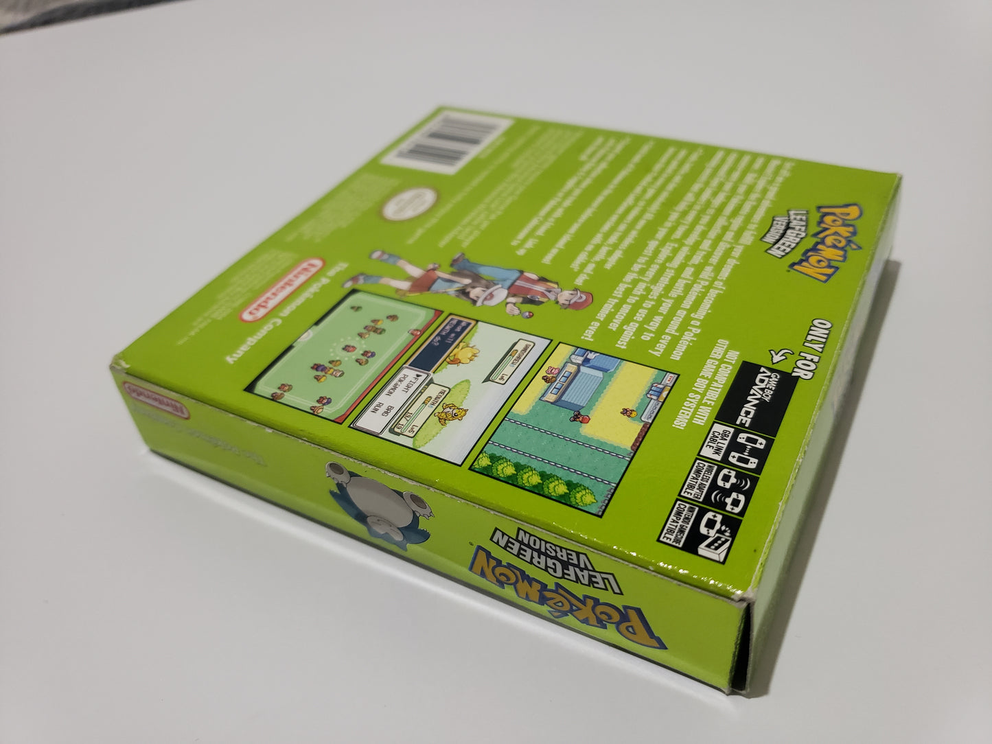 Pokemon LeafGreen Completo (CiB) Nintendo Game Boy Advance