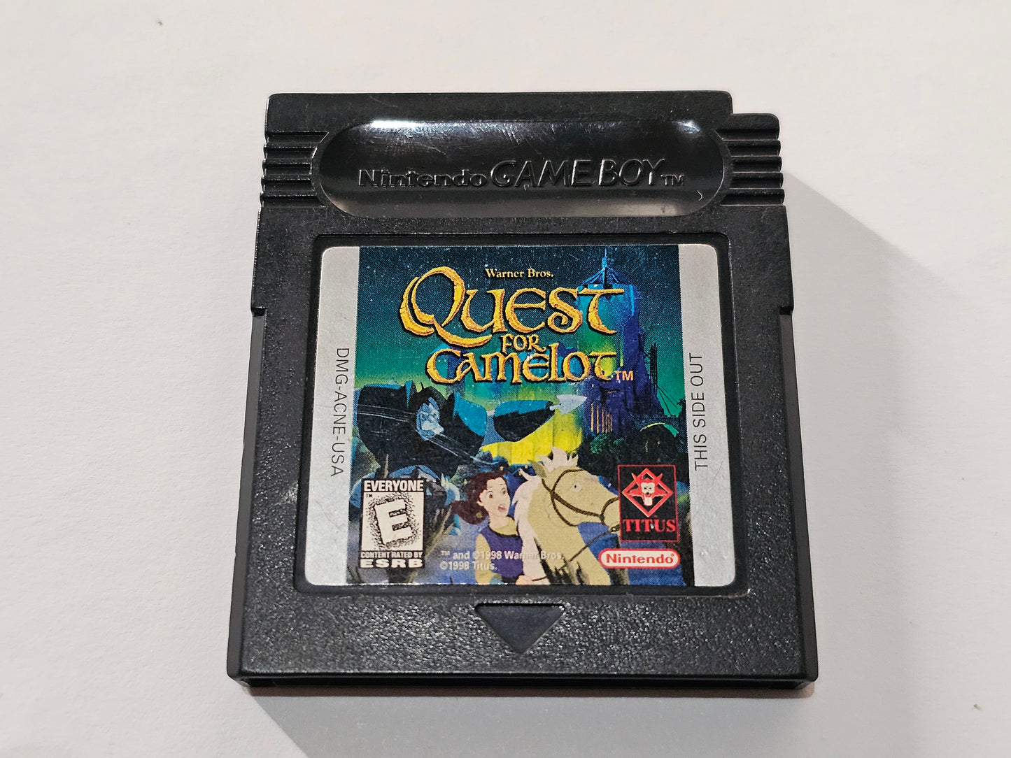 Quest For Camelot Solo Cartucho (Loose) Nintendo Game Boy Color