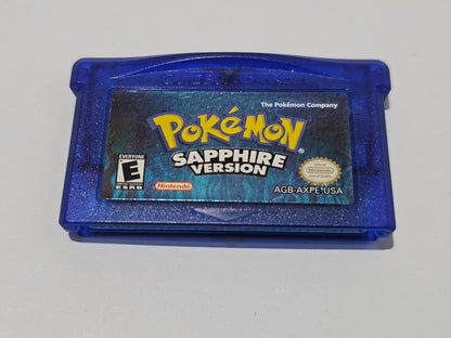 Pokemon Sapphire Zafiro Completo (CiB) Nintendo Game Boy Advance