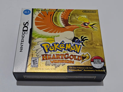 Pokemon HeartGold Version Pokewalker Completo (CiB) Nintendo DS