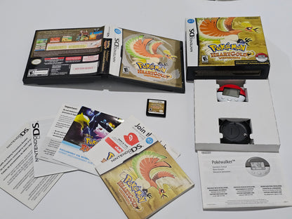 Pokemon HeartGold Version Pokewalker Completo (CiB) Nintendo DS