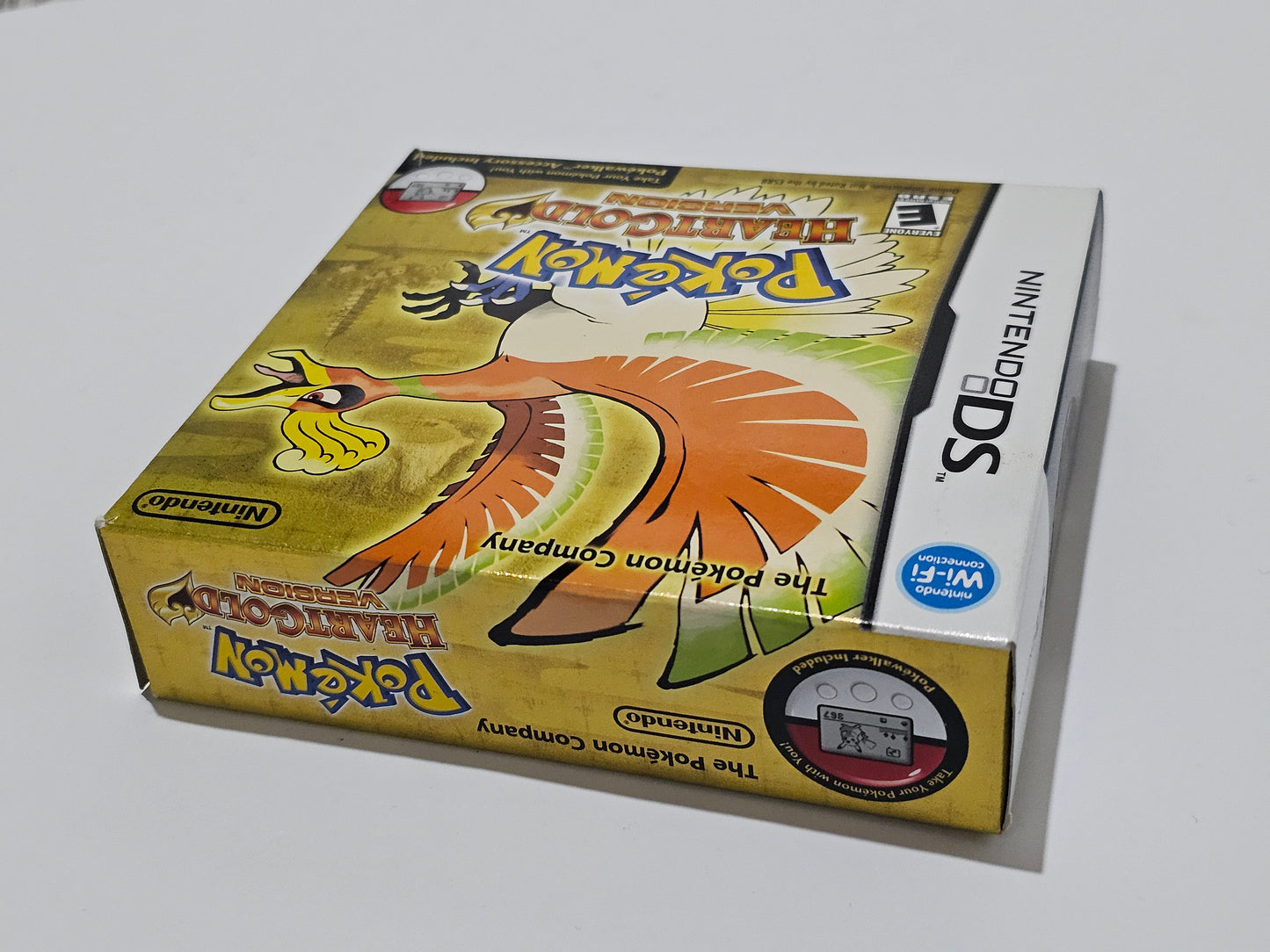 Pokemon HeartGold Version Pokewalker Completo (CiB) Nintendo DS