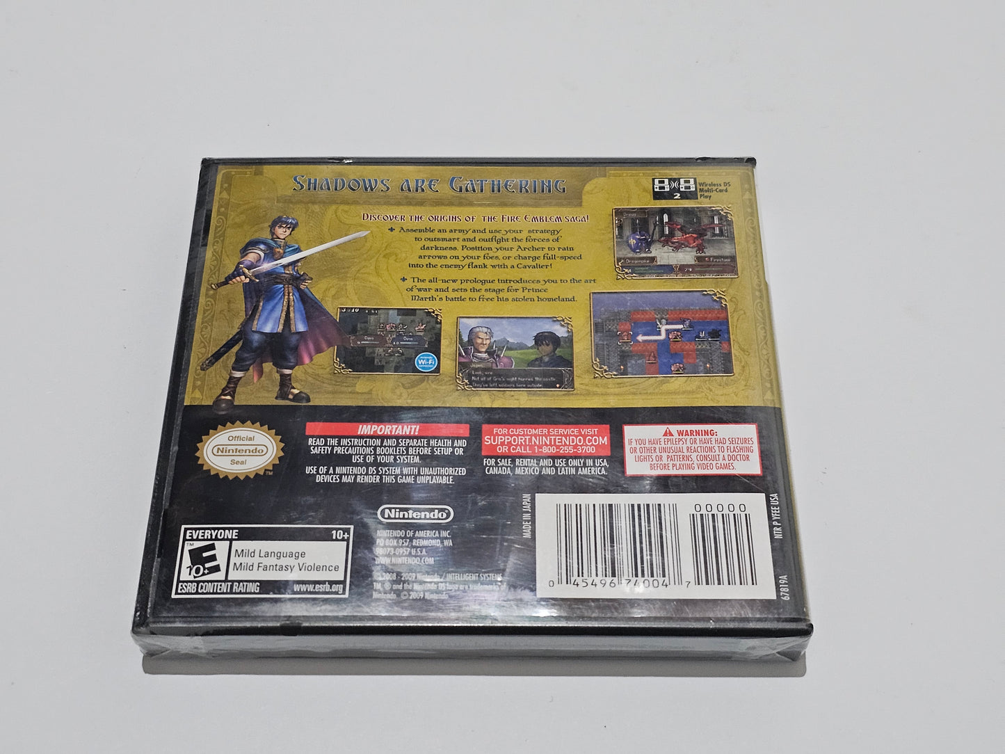 Fire Emblem Shadow Dragon Nuevo / Sellado Nintendo DS