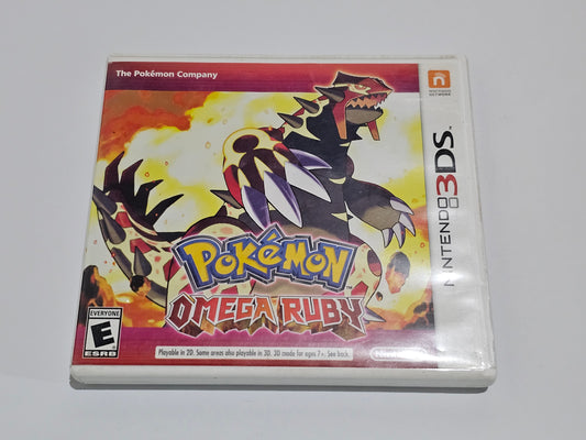 Pokemon Omega Ruby Completo (CiB) Nintendo 3DS