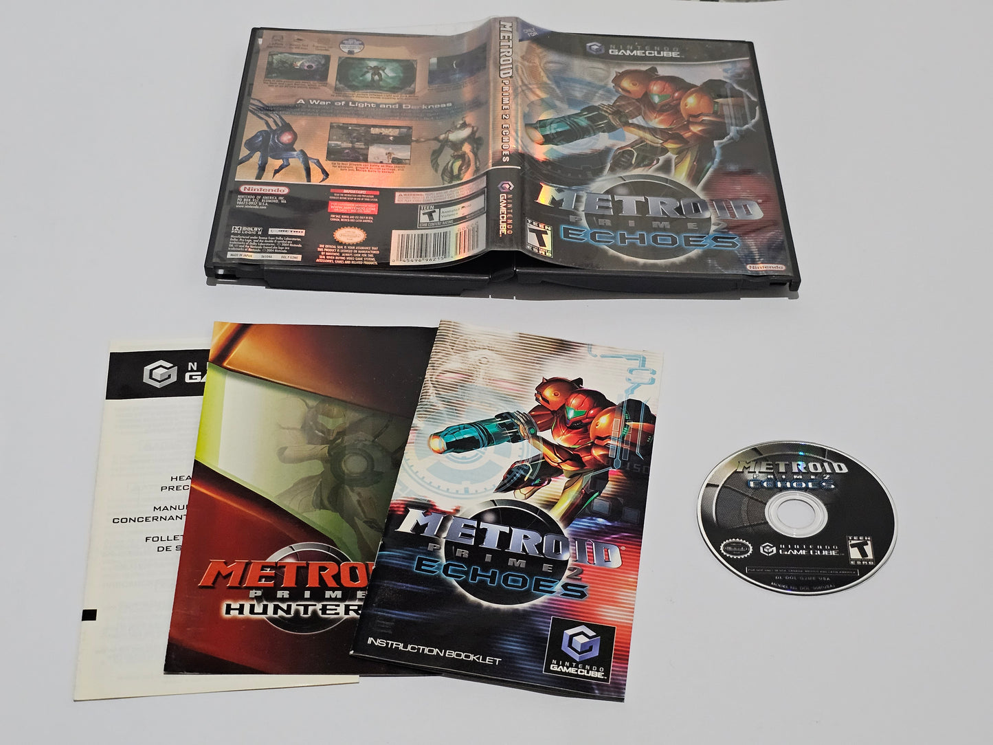 Metroid Prime 2 Echoes Completo (CiB) Nintendo Gamecube