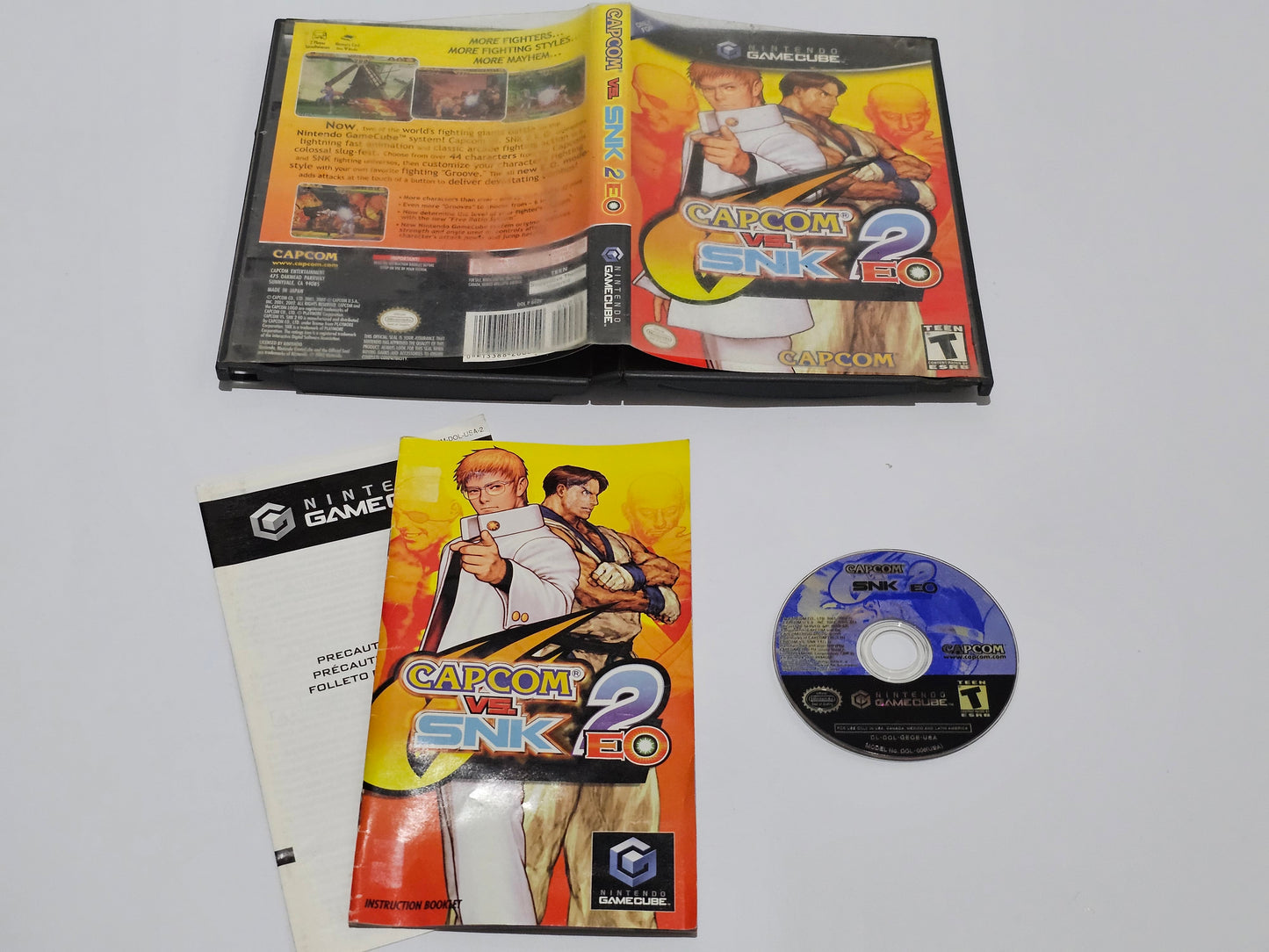 Capcom VS SNK 2 EO Completo (CiB) Nintendo Gamecube