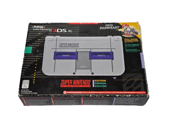 New Nintendo 3DS XL Edición Super Nintendo SNES Completo (CiB) Nintendo 3DS