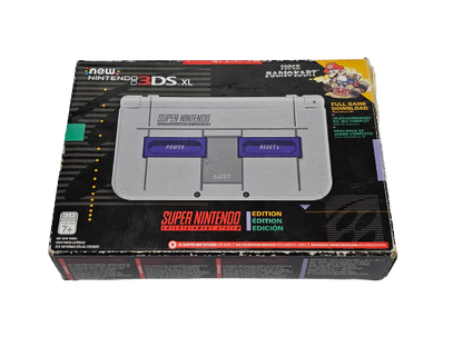 New Nintendo 3DS XL Edición Super Nintendo SNES Completo (CiB) Nintendo 3DS