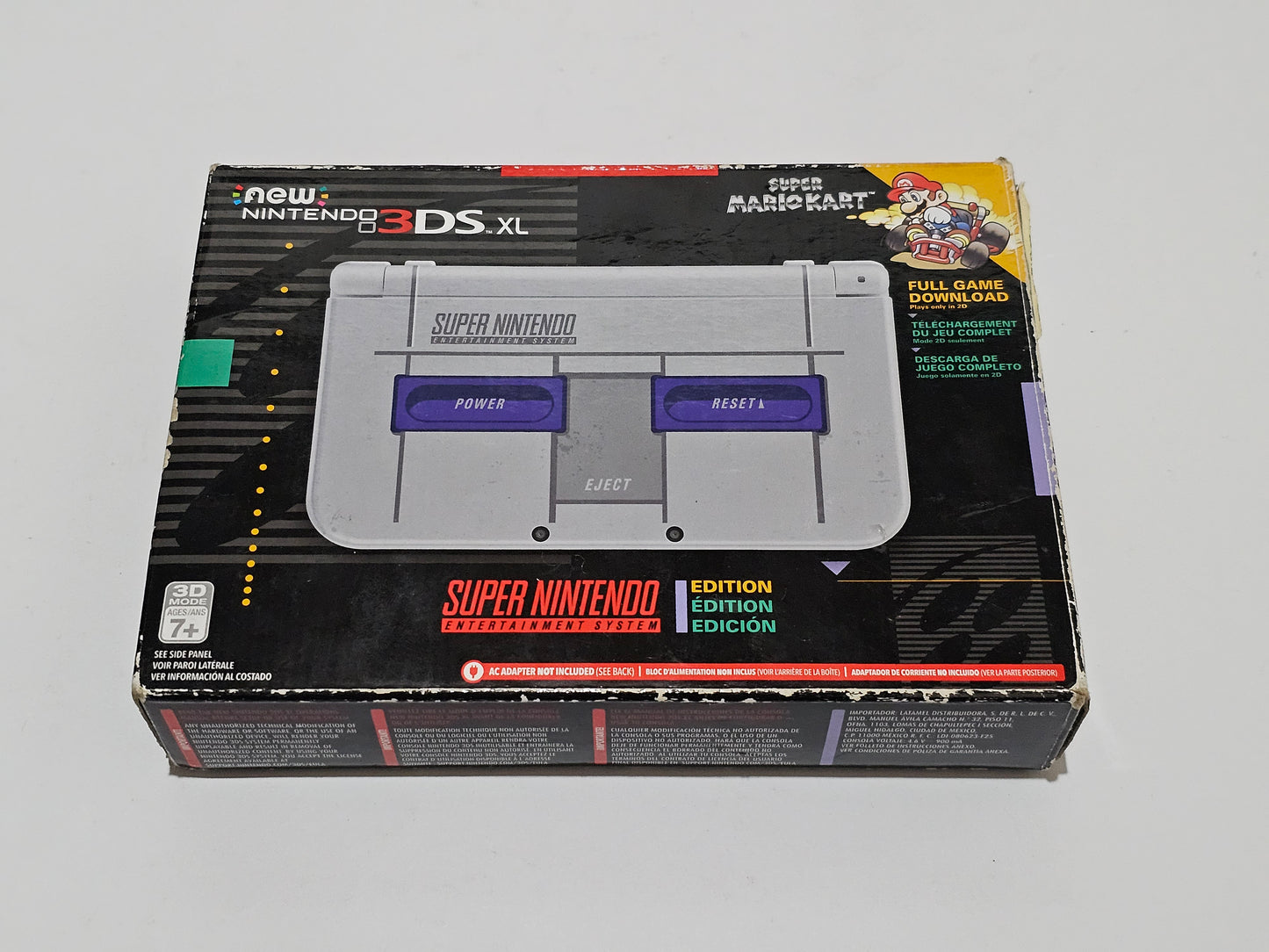 New Nintendo 3DS XL Edición Super Nintendo SNES Completo (CiB) Nintendo 3DS