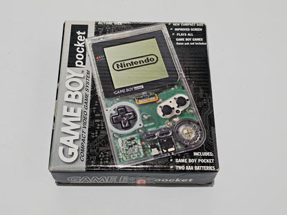 Clear Gameboy Pocket Semi Nuevo Completo (CiB) Nintendo Gameboy