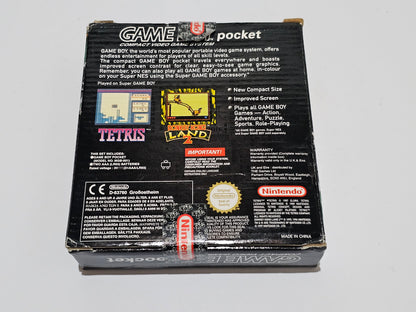 Clear Gameboy Pocket Semi Nuevo Completo (CiB) Nintendo Gameboy