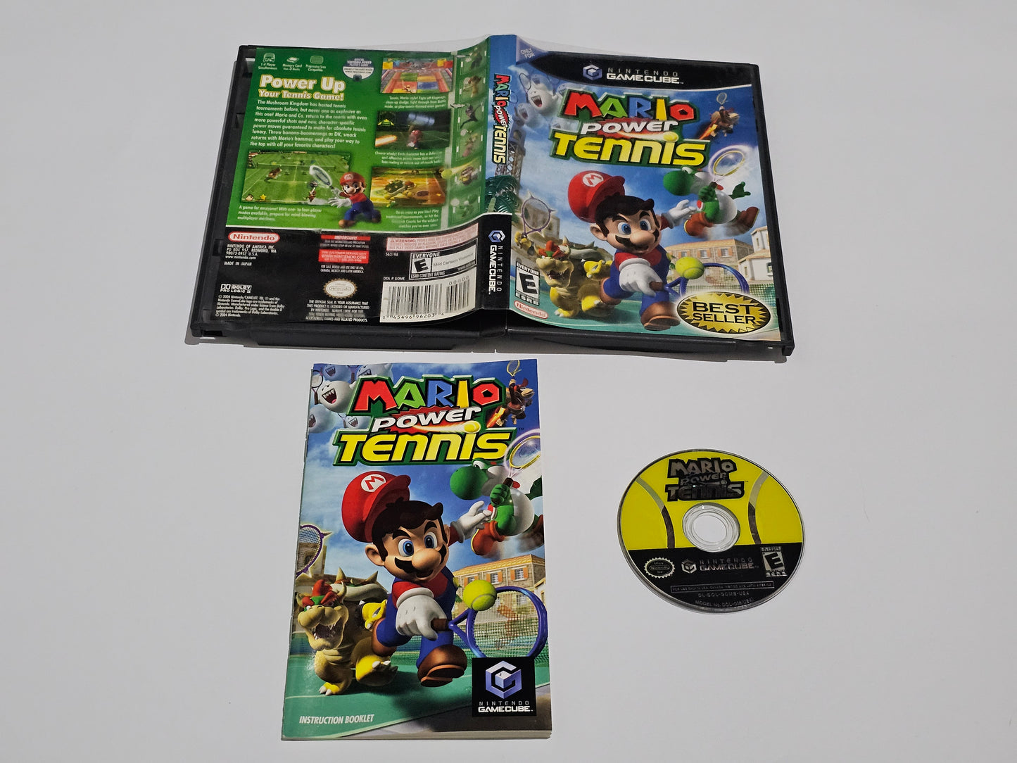 Mario Power Tennis Completo (CiB) Nintendo Gamecube