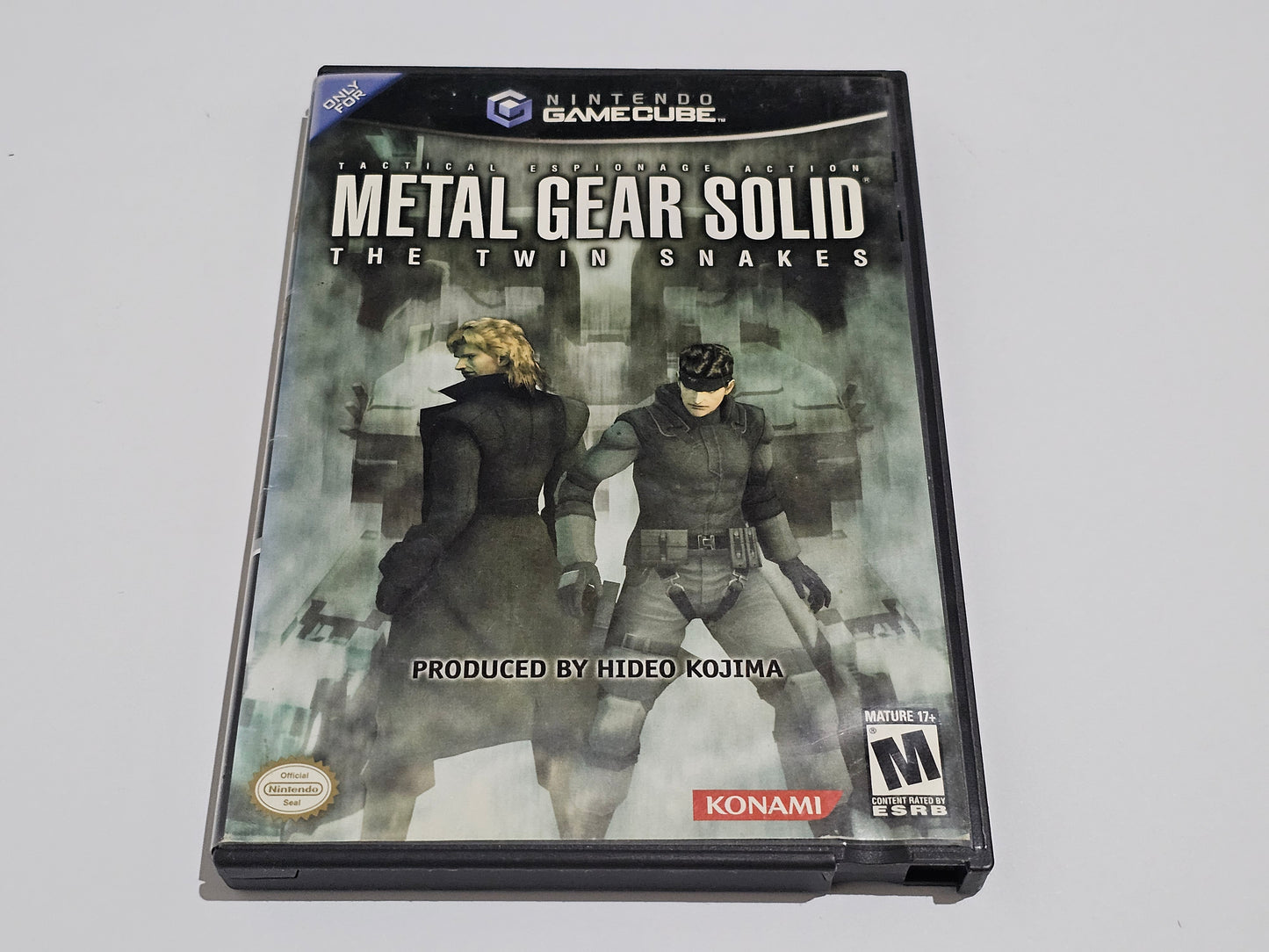 Metal Gear Solid Twin Snakes (Sin Manual) Nintendo Gamecube