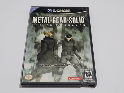 Metal Gear Solid Twin Snakes (Sin Manual) Nintendo Gamecube