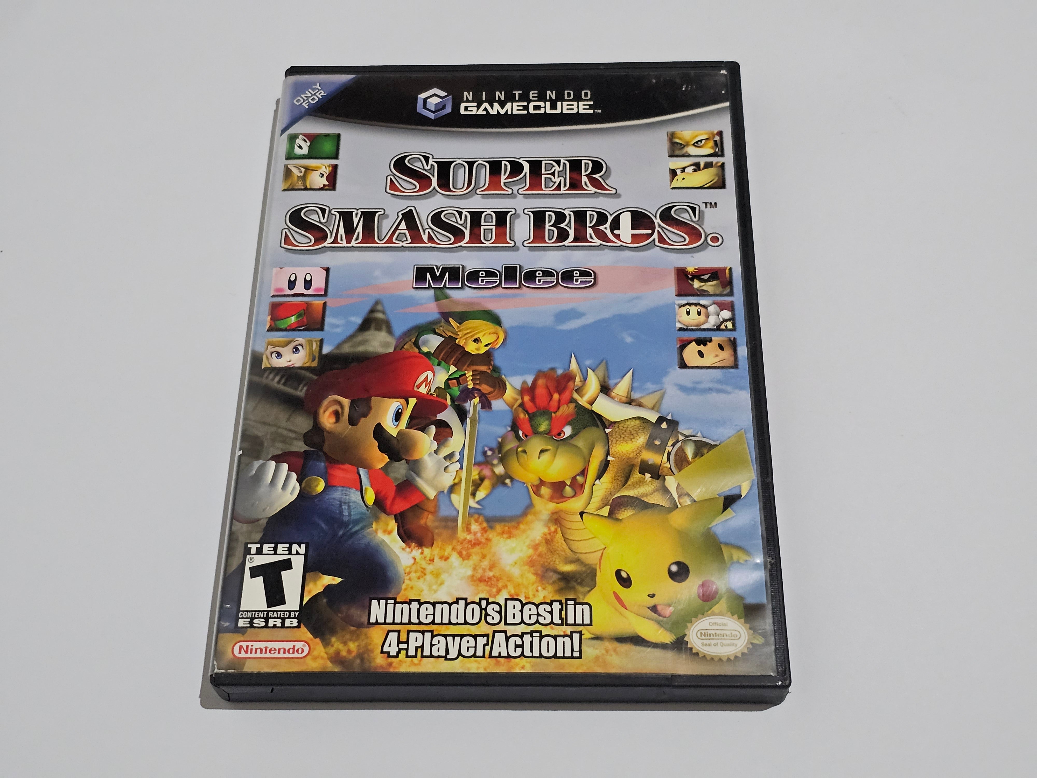 Super Smash offers Bros Melee GameCube (No Manual) -Tested-