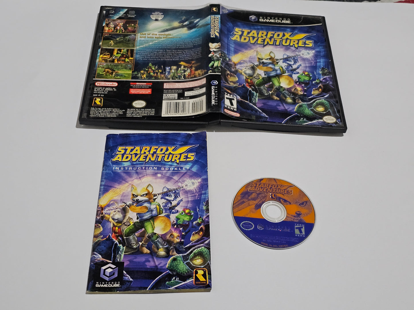 Star Fox Adventures Completo (CiB) Nintendo Gamecube