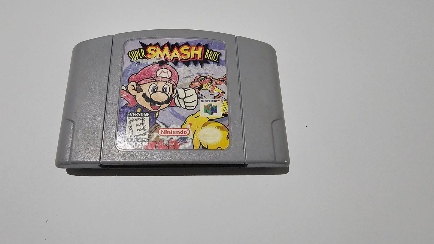 Super Smash Bros Solo Cartucho (Loose) Nintendo 64