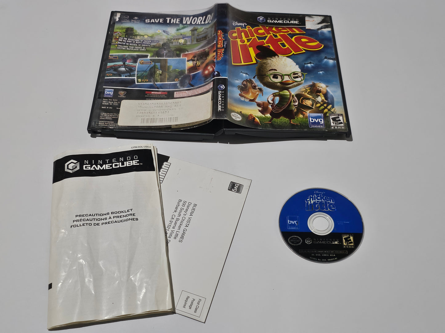 Chicken Little (Sin Manual) Nintendo Gamecube