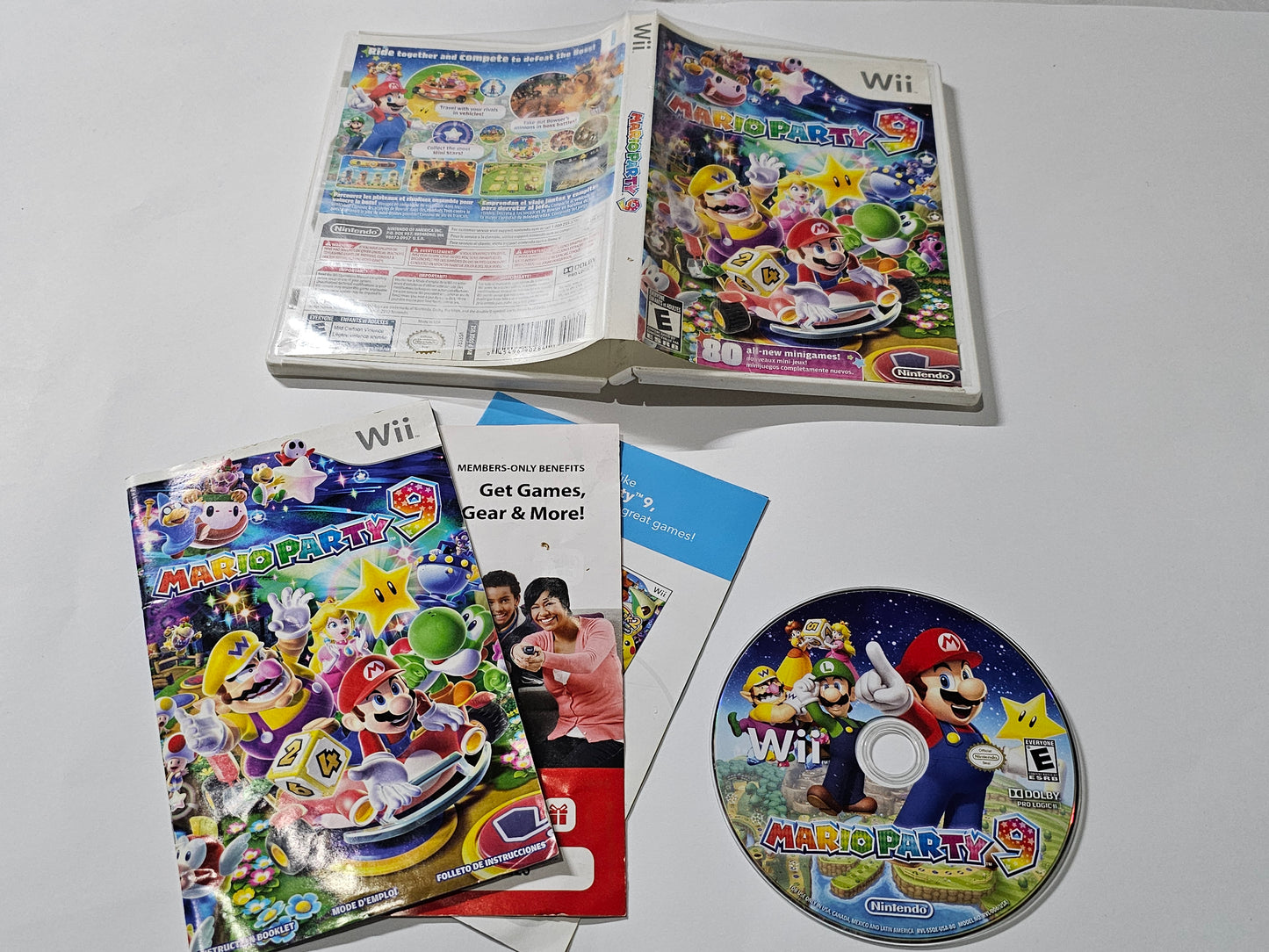 Mario Party 9 Wii Completo (CiB) Nintendo Wii