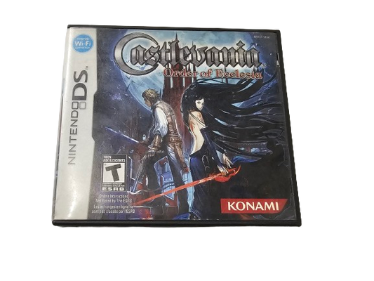 Castlevania Order of Ecclesia Completo (CiB) Nintendo DS