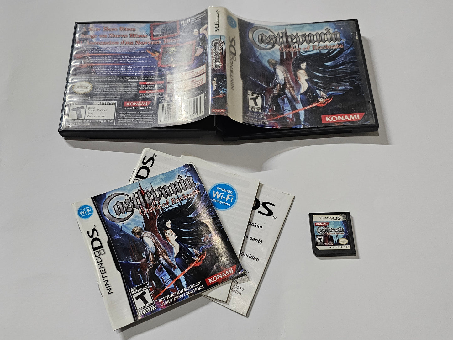 Castlevania Order of Ecclesia Completo (CiB) Nintendo DS